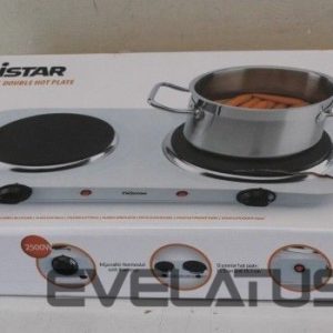 Elektriline ahi Tristar  SALE OUT.  Free standing table hob | KP-6245 | Number of burners/cooking zones 2 | Rotary | White | DAMAGED PACKAGING | Electric 