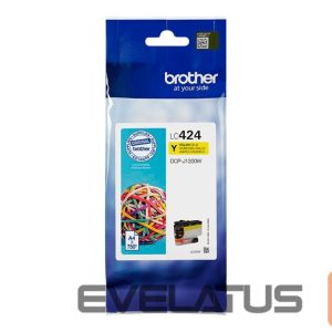 Tarvikud ja tarvikud Brother  LC-424Y | Ink Cartridge | Yellow 