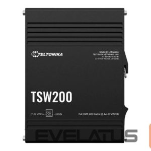 Server – muud tarvikud Teltonika  TSW200 Ethernet Switch 8x1GbE, PoE+ (TSW2000000B0) | 