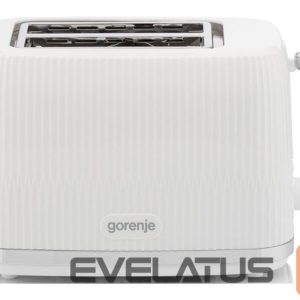 Röster GORENJE  T850DPW Toaster, Power 850 W, 2 slots, White | 