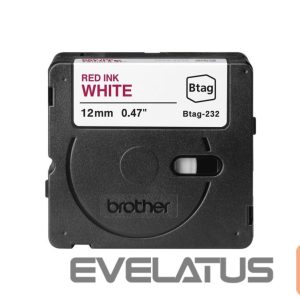 Tarvikud ja tarvikud Brother  BTAG-232 | Red on White | Btag 