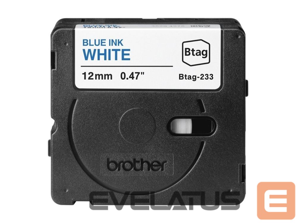 Tarvikud ja tarvikud Brother BTAG-233 | Blue on White | Btag
