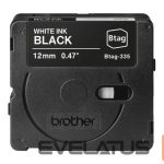 Tarvikud ja tarvikud Brother  BTAG-335 | White on Black | Btag 