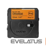 Tarvikud ja tarvikud Brother  BTAG-T31 | Black on Orange | Btag 