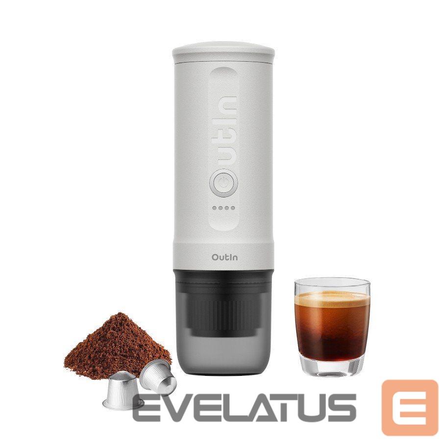 Kohvikeetja OUTIN OUTIN Nano Espresso Machine, model OTEM-01, color Pearl White