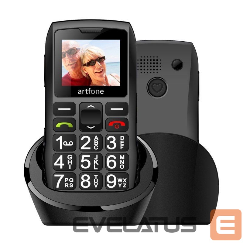 Nutitelefon Sponge Artfone C1+ Bar Senior Phone