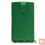 Universaal mobiiltasku iLike Universal Leather Pocket Case XL Green