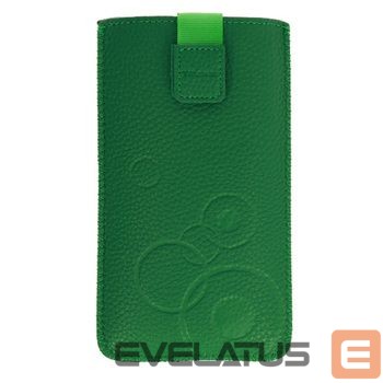 Universaal mobiiltasku iLike Universal Leather Pocket Case XL Green