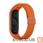 Rihm iLike  Mi Band 3/4/5/6 Braided Fabric Strap Orange