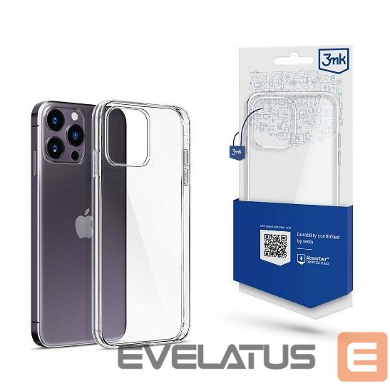 Tagakaaned 3MK Apple iPhone 14 Pro Clear Case Transparent