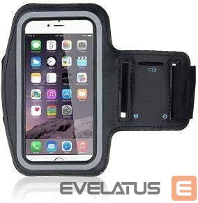 Case universaalne kaitseümbris GreenGo  Maciņš Sport Armband iPhone 5G Black