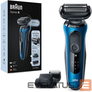 Raseerijad Braun  Shaver 61-B1500s	 Operating time (max) 50 min, Wet & Dry, Blue/Black 