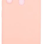 Tagakaaned Evelatus Samsung A20e Soft Touch Silicone Case with Strap Pink