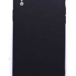 Tagakaaned Evelatus Apple iPhone XR Nano Silicone Case Soft Touch TPU Black
