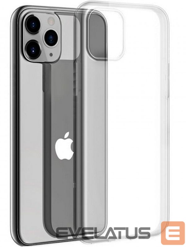 Tagakaaned Evelatus Apple Apple iPhone 12 Mini Clear Silicone Case 1.5mm TPU Transparent