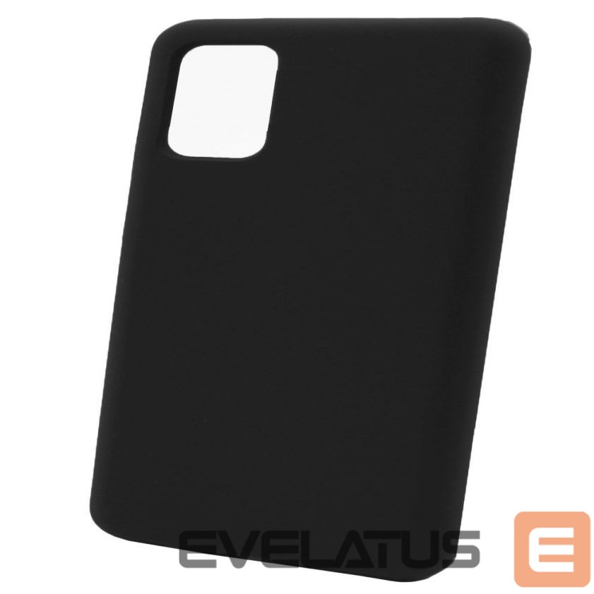 Tagakaaned Evelatus Samsung Galaxy S20 Plus Premium Soft Touch Silicone Case Black