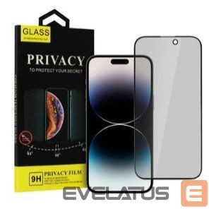Kaitseklaasid iLike Apple IPHONE 15 PRO TEMPERED PRIVACY GLASS Black