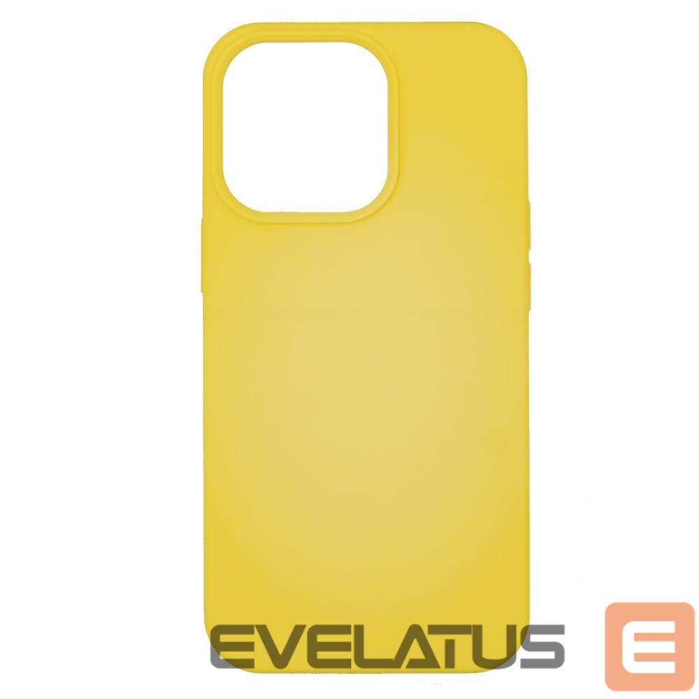 Tagakaaned Evelatus Apple Evelatus iPhone 13 Pro Premium Soft Touch Silicone Case Yellow