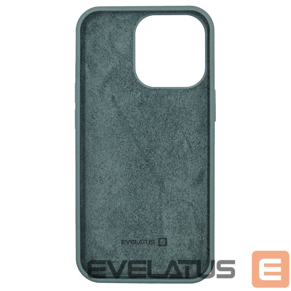 Tagakaaned Evelatus Apple iPhone 13 Pro Premium Soft TouchSilicone Case Pine Green