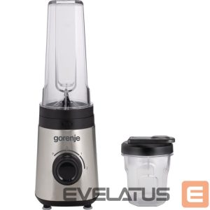 Mikserid ja blenderid GORENJE  Blender BSM600E Tabletop, 320 W, Jar material Plastic, Jar capacity 0.6 L, Stainless Steel 