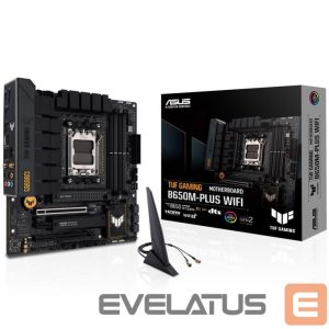 AMD protsessori emaplaat Asus  Mainboard||AMD B650|SAM5|MicroATX|Memory DDR5|Memory slots 4|1xPCI-Express 4.0 1x|1xPCI-Express 4.0 16x|2xM.2|1xHDMI|1xDisplayPort|4xUSB 2.0|3xUSB 3.2|1xUSB-C|1xRJ45|5xAudio port|TUFGAMB650M-PLUSWIFI 