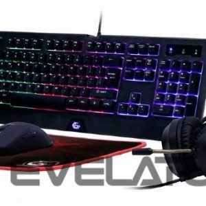 Arvuti klaviatuur Gembird  KEYBOARD USB GAMING KIT ENG/PHANTOM GGS-UMGL4-01 