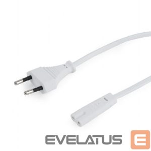 Üleminek Gembird  CABLE POWER EU 1.8M/WHITE PC-184/2-W 