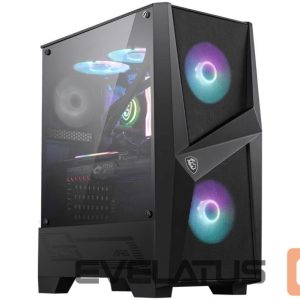 Arvuti korpus MSI  Case||MAG Forge 100R|MidiTower|Not included|ATX|MicroATX|MiniITX|Colour Black|MAGFORGE100R 