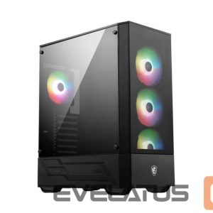 Arvuti korpus MSI  Case||MAG FORGE 112R|MidiTower|Not included|ATX|MicroATX|MiniITX|Colour Black|MAGFORGE112R 