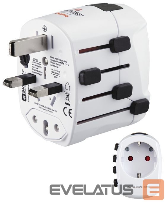 Üleminek Hama World Travel Pro White