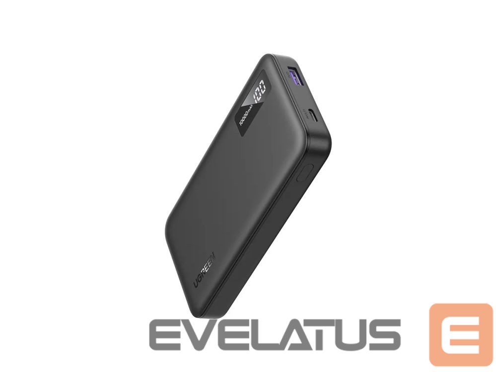 Juhtmeta laadija Ugreen UGREEN 10000mAh Two-way Fast Charging Powerbank Black Black