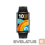 Fitness käevõru Huawei  Band 11 Pro Matte Black Aluminum Alloy Case with Black Fluoroelastomer Strap (Candy-B49F)
