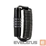 Jalgratta tarvik Wozinsky  WBN-01R bicycle lock for a bicycle helmet, waterproof, 4-digit combination Black