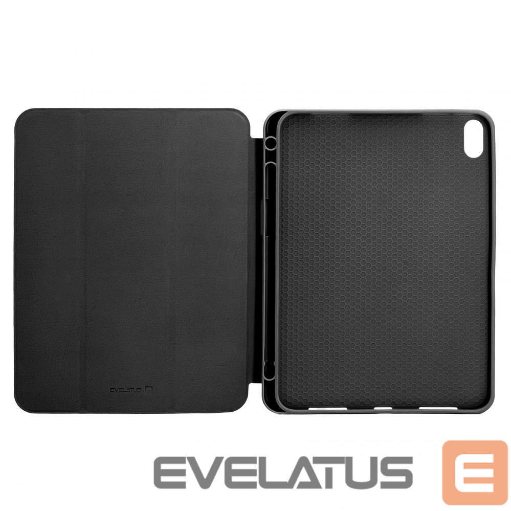 Kaaned Evelatus iPad Air 10.9 Tablet case with imitate microfiber inside Black