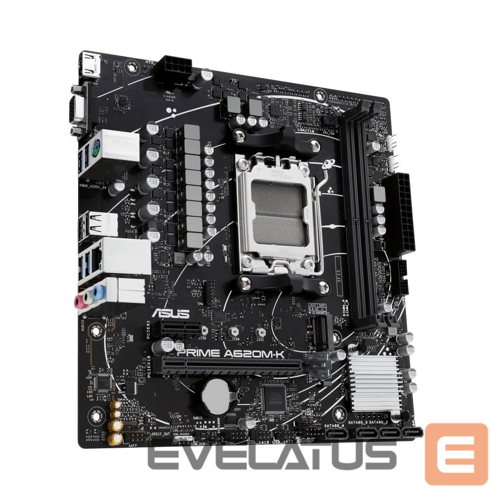 Intel protsessori emaplaat Asus PRIME A620M-K