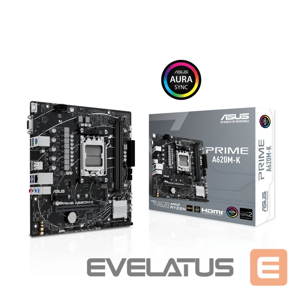 Intel protsessori emaplaat Asus PRIME A620M-K
