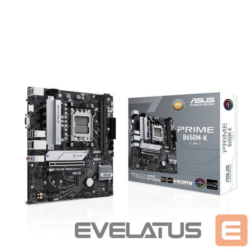Intel protsessori emaplaat Asus PRIME B650M-K