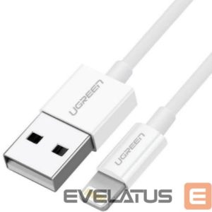 Kaabel Ugreen  Ugreen US155 20730 USB-A / Lightning MFi 2.4A cable 2m - white 