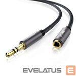 Kaabel Ugreen  Ugreen AV118 10592 cable 3.5 mm mini jack (male) / 3.5 mm mini jack (female) 1m - silver 