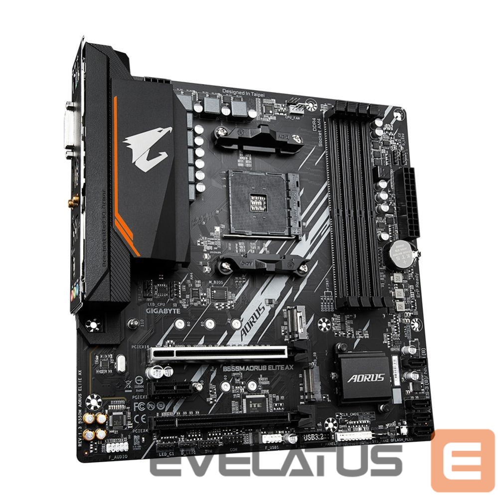 Intel protsessori emaplaat Gigabyte M/B B550M AORUS ELITE AX1.3