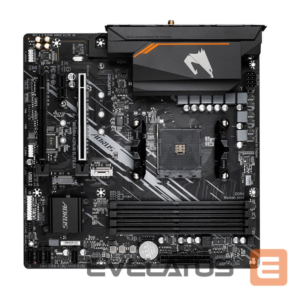 Intel protsessori emaplaat Gigabyte M/B B550M AORUS ELITE AX1.3
