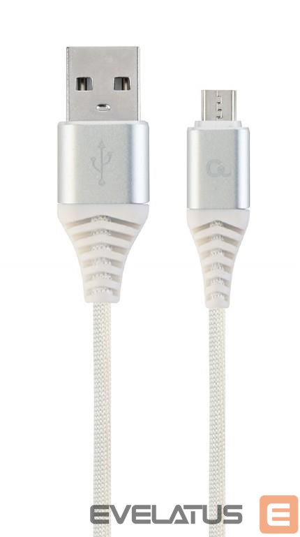 Kaabel Gembird CABLE USB2 TO MICRO-USB 2M/CC-USB2B-AMMBM-2M-BW2