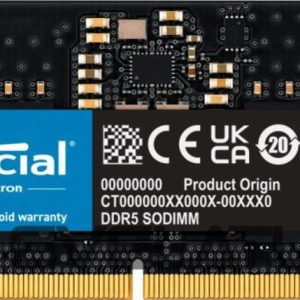 Operatiivmälu DDR4 Crucial  NB MEMORY 64GB DDR5-5600/SO CT64G56C46S5 