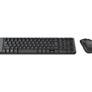 Arvuti klaviatuur Logitech  KEYBOARD WRL COMBO MK220/BLACK 920-003161 