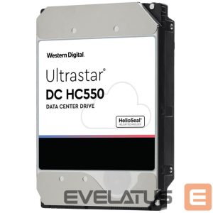 Kõvaketas HDD Western Digital  HDD| ULTRASTAR|Ultrastar DC HC550|WUH721818ALE6L4|18TB|SATA 3.0|512 MB|7200 rpm|3,5"|0F38459 