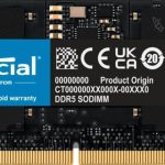 Operatiivmälu DDR4 Crucial  NB MEMORY 24GB DDR5-5600/SO CT24G56C46S5 