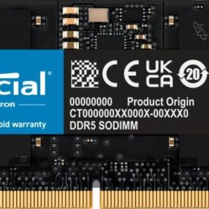 Operatiivmälu DDR4 Crucial  NB MEMORY 24GB DDR5-5600/SO CT24G56C46S5 