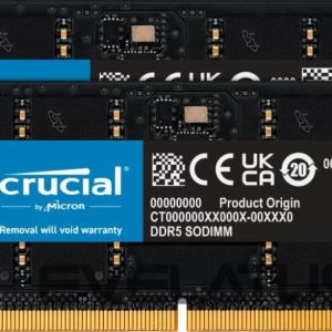 Operatiivmälu DDR4 Crucial  NB MEMORY 64GB DDR5-5600 SO/KIT2 CT2K32G56C46S5 