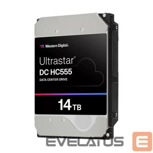Kõvaketas HDD Western Digital  HDD||Serial ATA III|3.5 "|Buffer 512 MB|7200 RPM| 14 TB|Ultrastar DC HC555|0B48721 