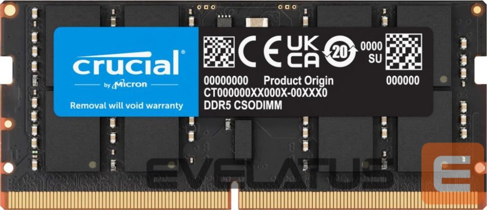 Operatiivmälu DDR4 Crucial MEMORY DIMM PRO 32GB DDR5-6400/CT32G64C52CS5